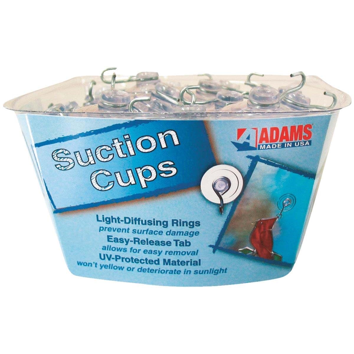 Picture of Adams Bulk Counter Display Of Suction Cups With Hook