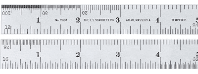 Picture of Ruler Metal - 12"x1"