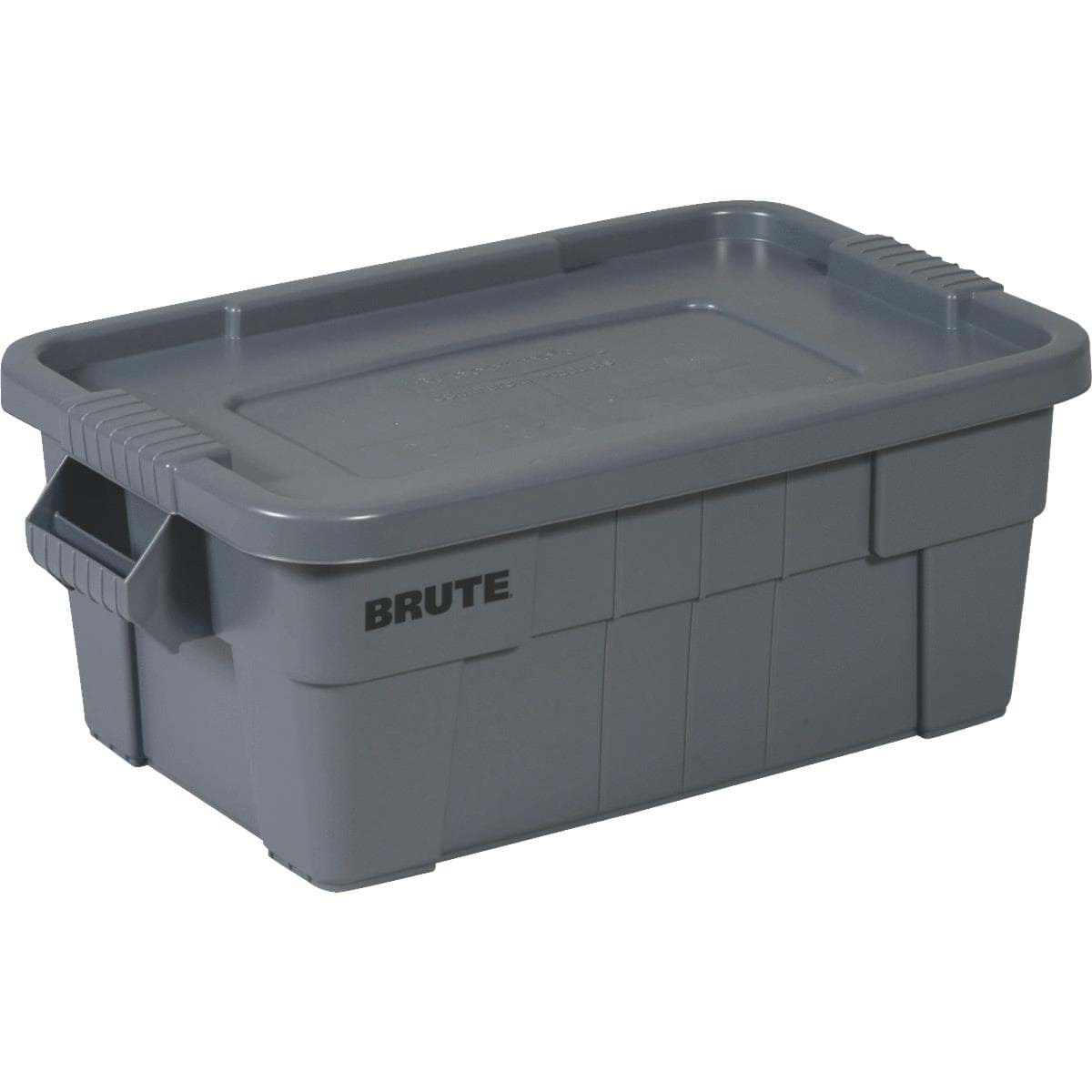 Picture of Rubbermaid Commercial Brute Storage Tote with Lid