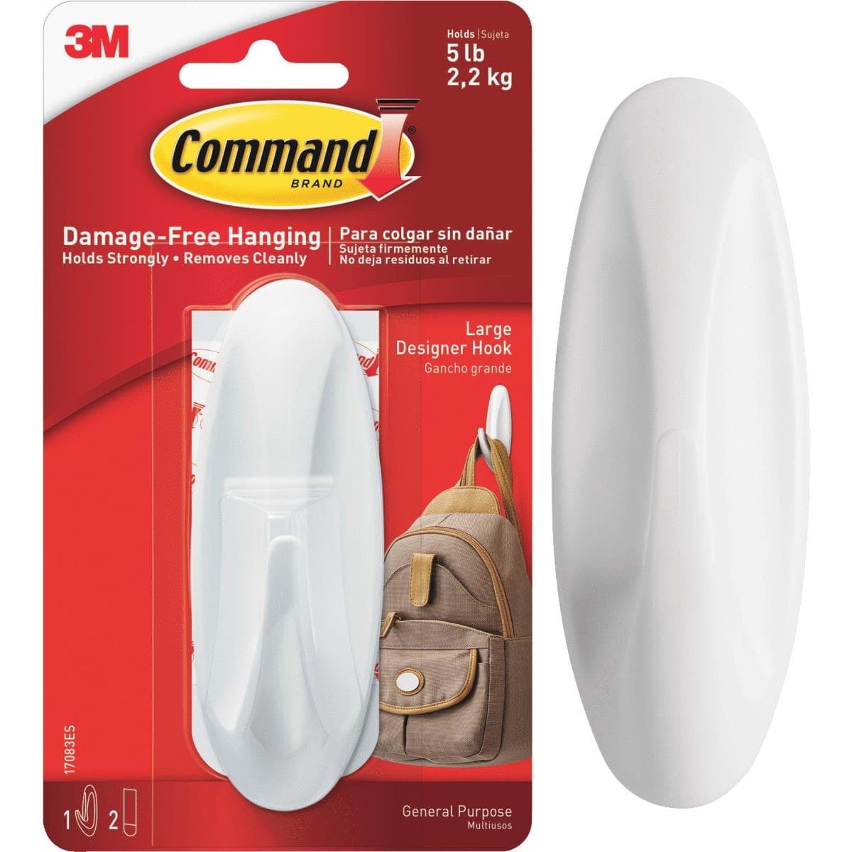 Picture of Command Utility Designer Adhesive Hook
