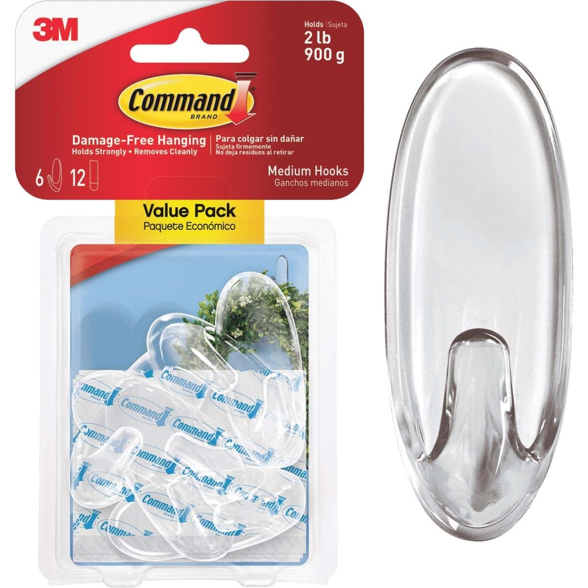 Picture of Command Clear Adhesive Hook