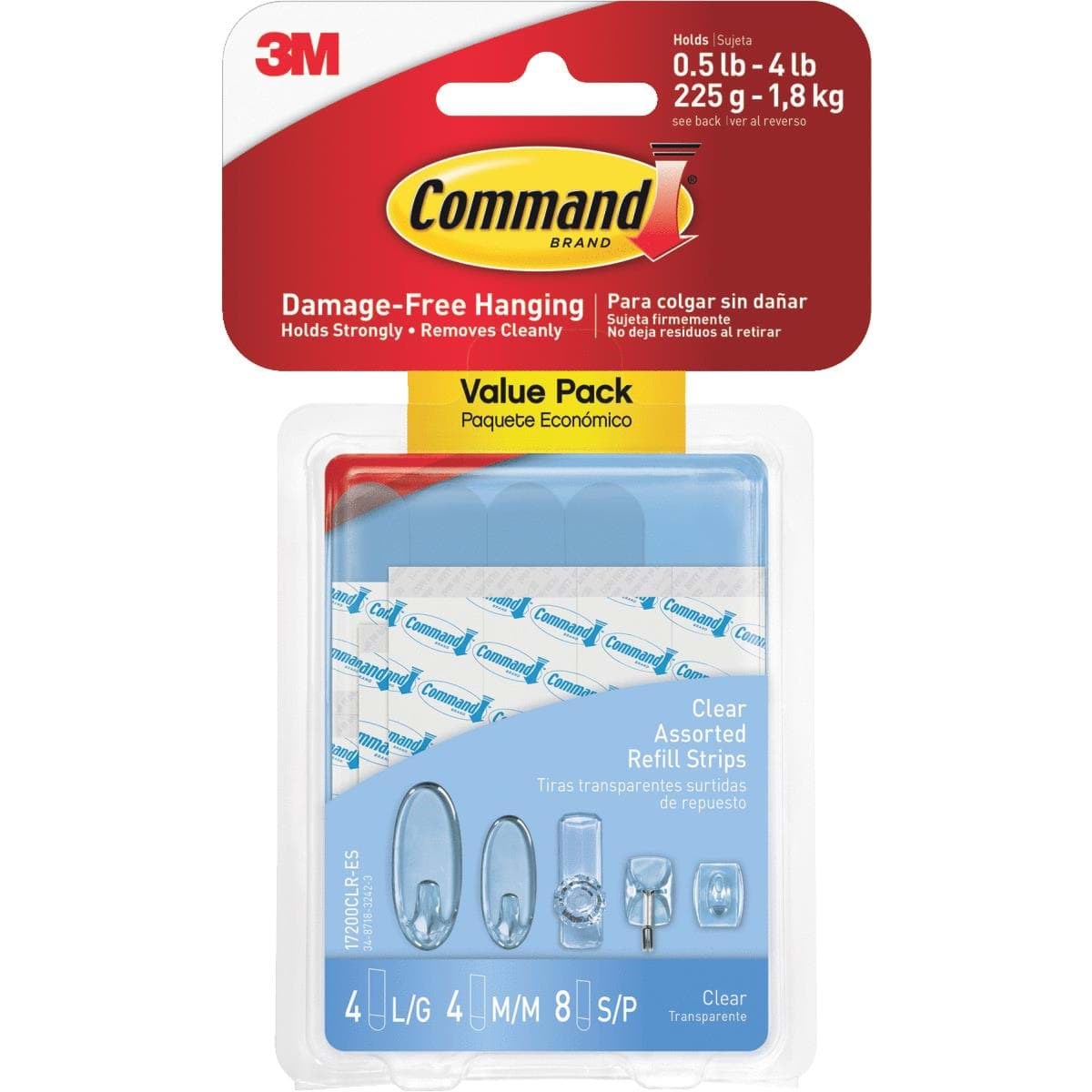 Picture of Command Clear Adhesive Strip