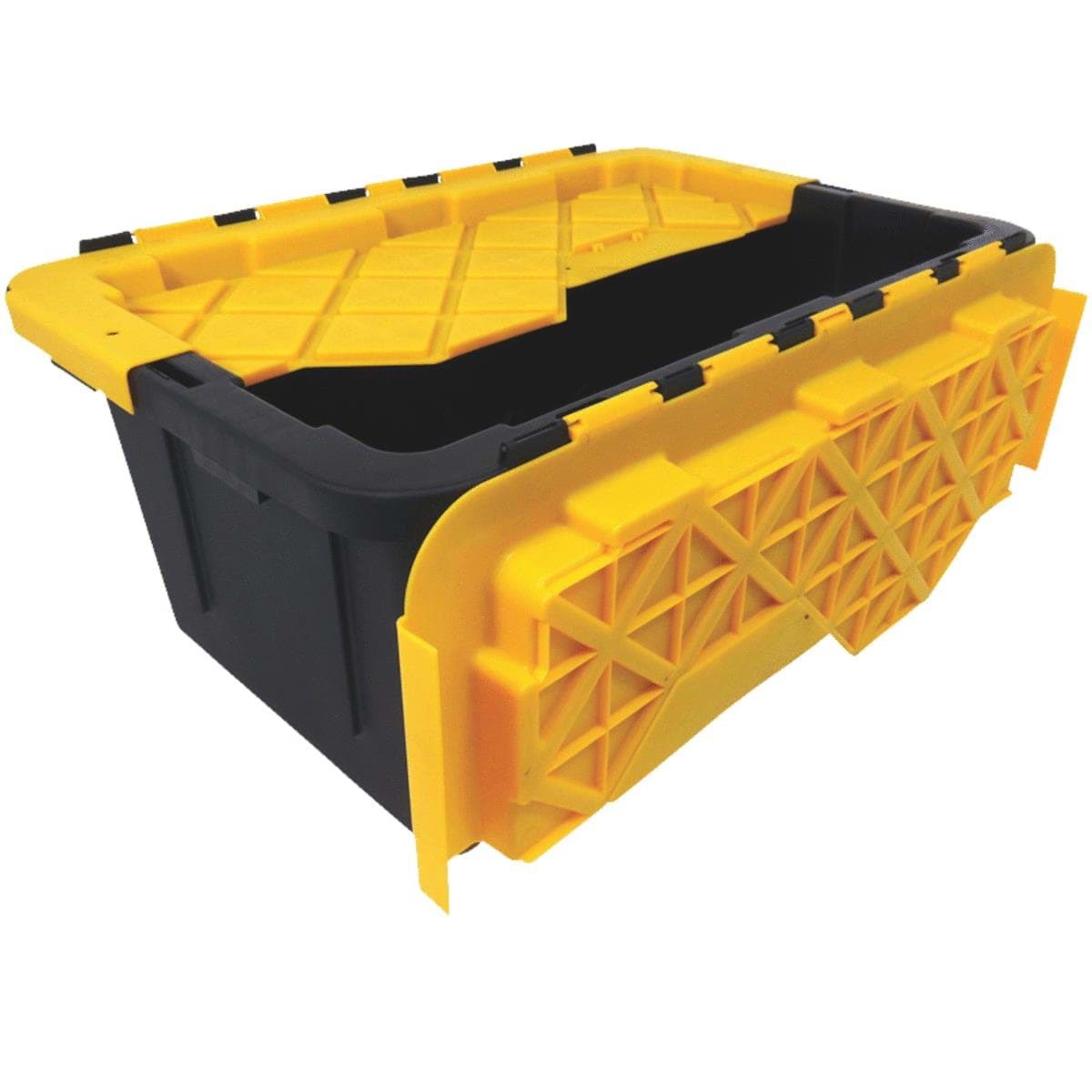 Picture of Homz Durabilt Flip Lid Tough Storage Tote