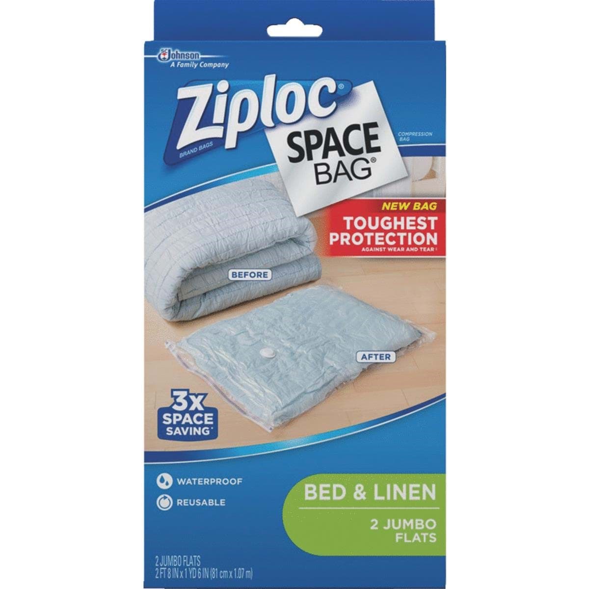 Picture of Ziploc Space Bag Vacuum Seal Storage Bag