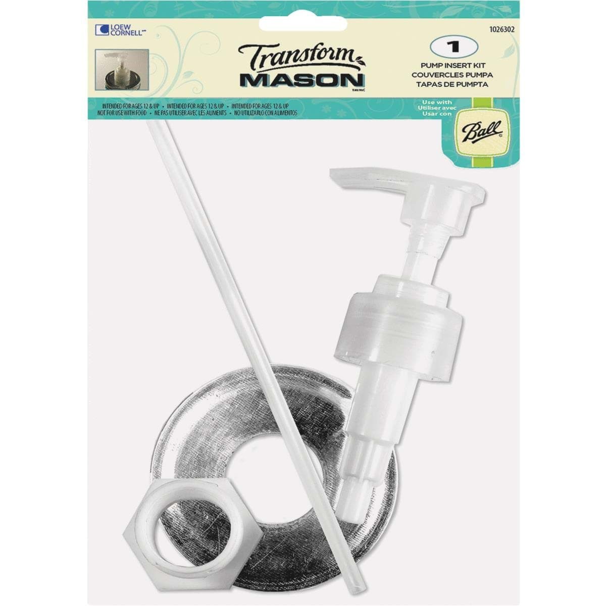 Picture of Transform MASON Soap Pump Insert