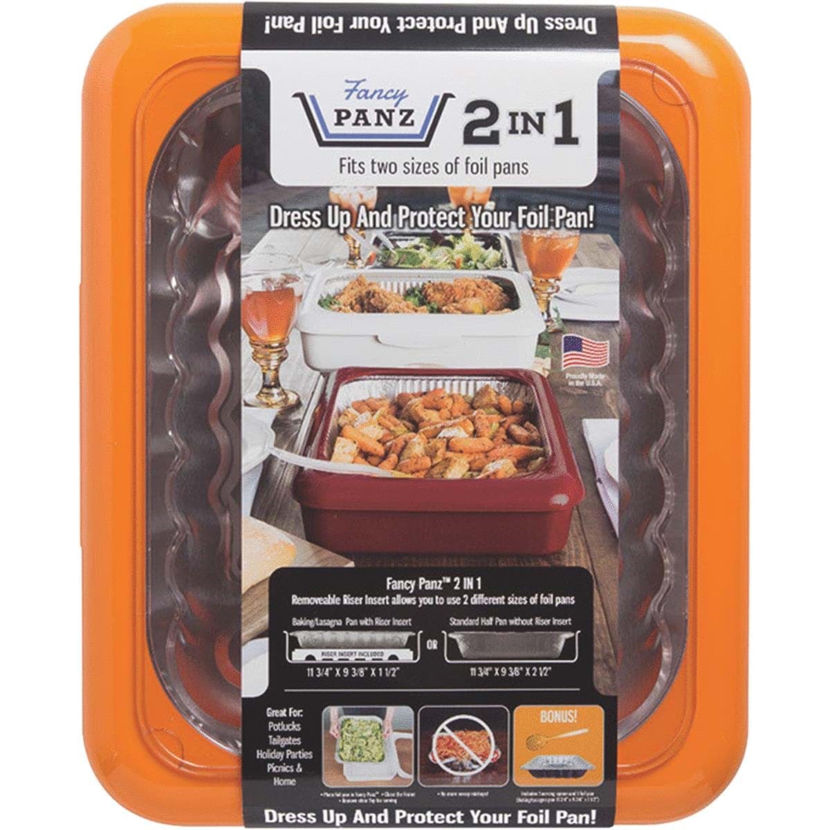 Picture of Fancy Panz 2-In-1 Foil Pan Baking Carrier