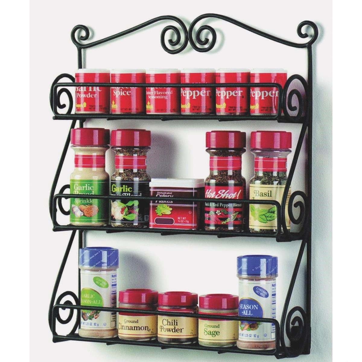 Picture of Scroll Wall Mount Spice Rack
