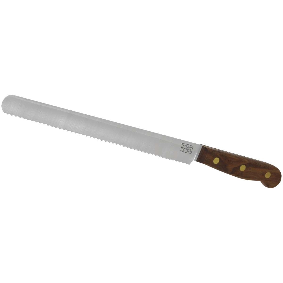 Picture of Chicago Cutlery Walnut Traditions Serrated Slicer & Bread Knife