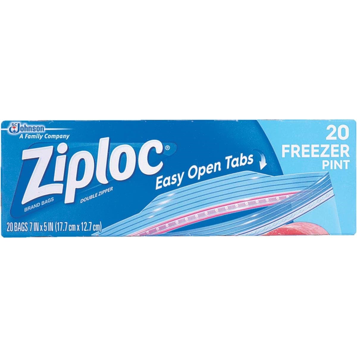 Picture of Ziploc Double Zipper Freezer Bag