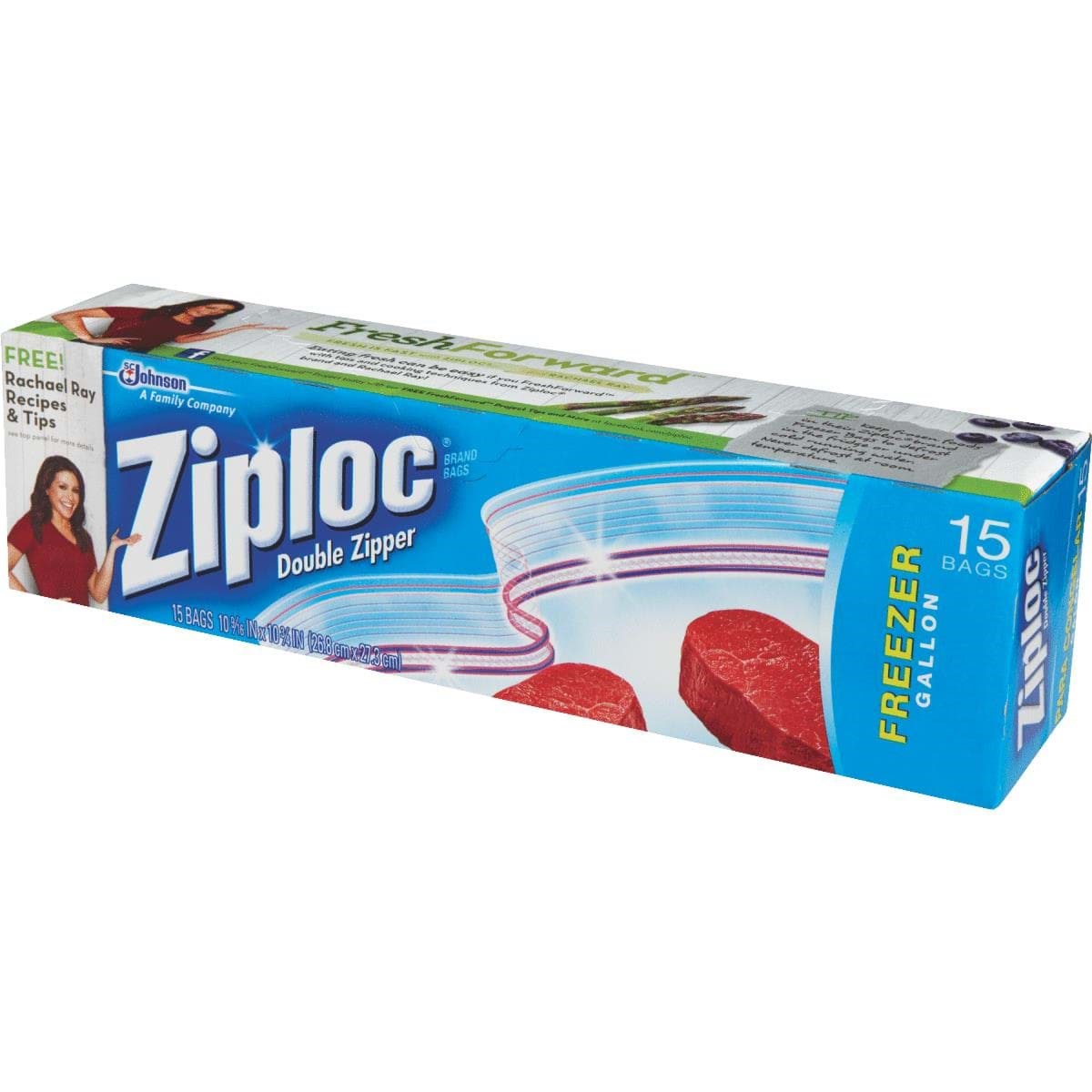 Picture of Ziploc Double Zipper Freezer Bag