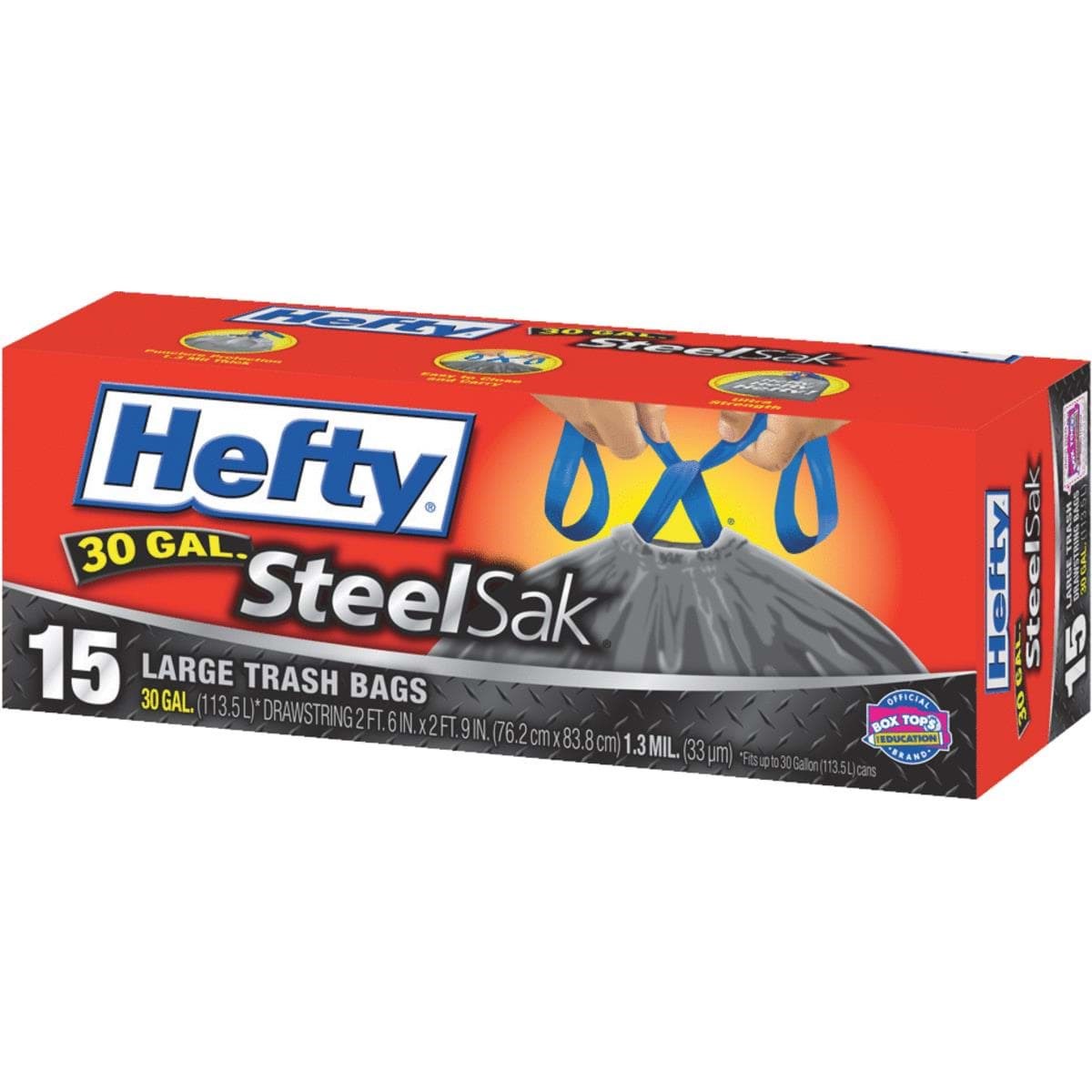 Picture of Hefty Steel Sak Trash Bag