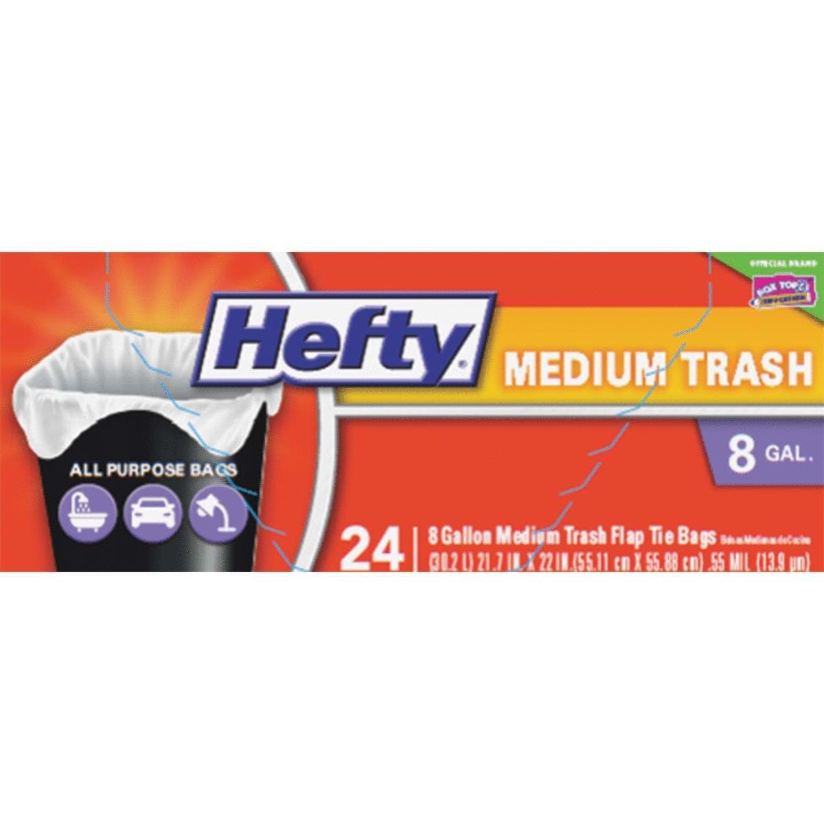 Picture of Hefty Medium Trash Bag