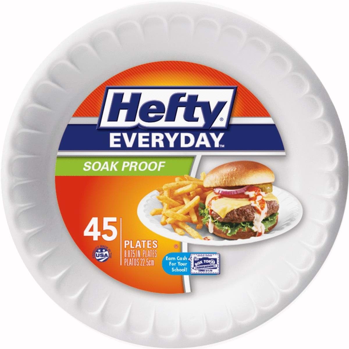 Picture of Hefty Everyday Foam Plate