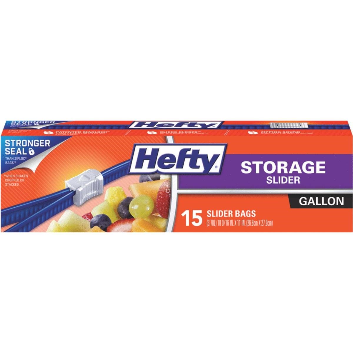 Picture of Hefty Slider Food Storage Bag