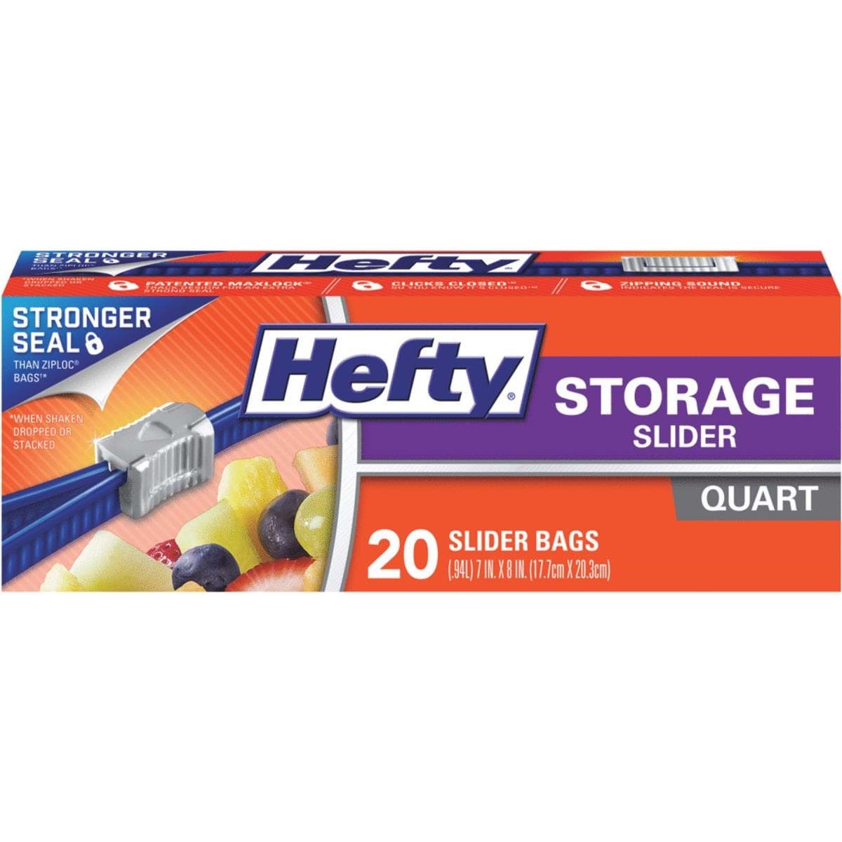 Picture of Hefty Slider Food Storage Bag
