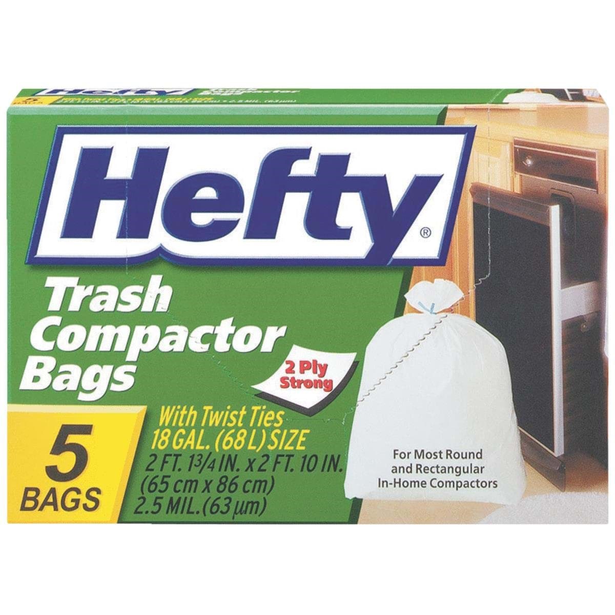 Picture of Hefty Trash Compactor Bag
