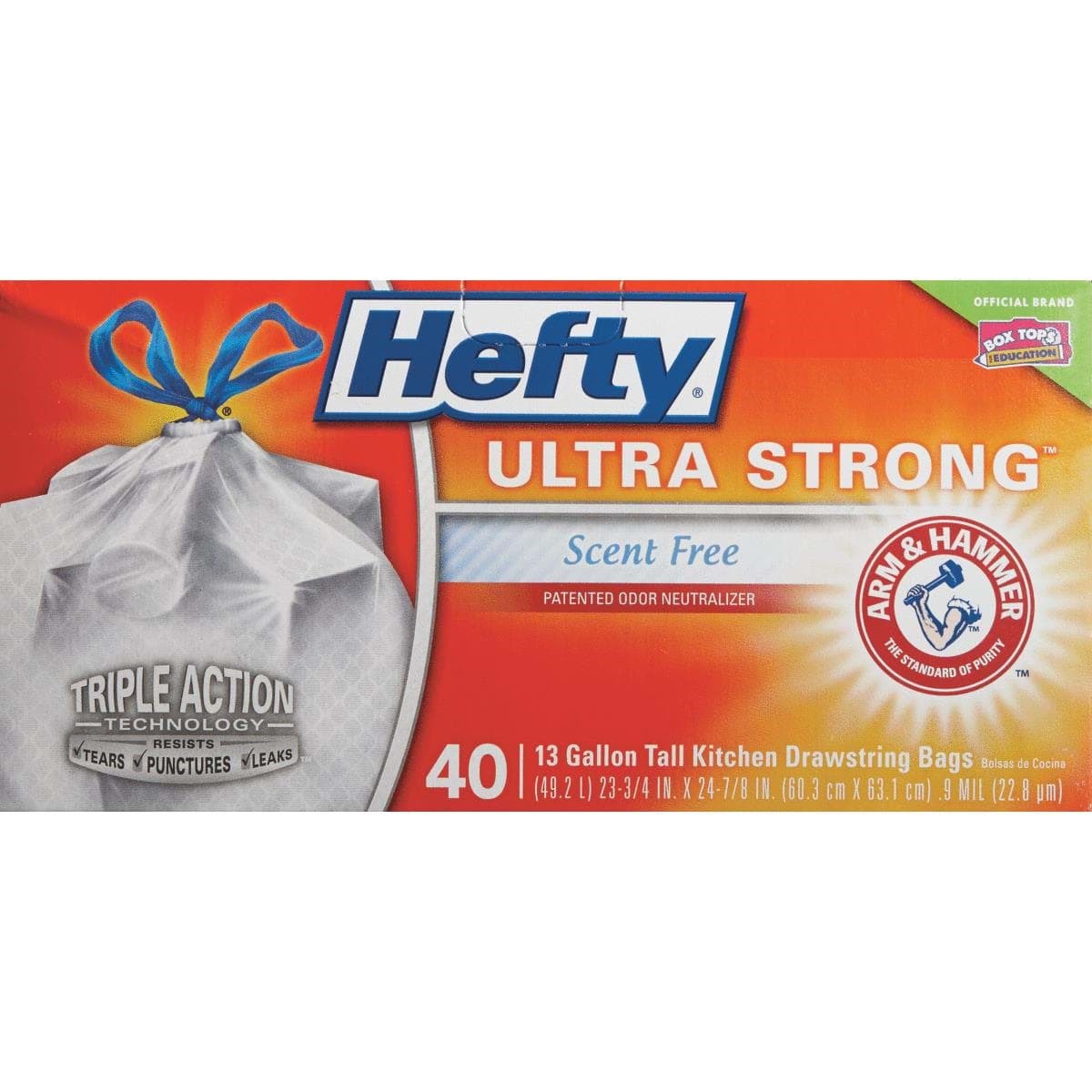 Picture of Hefty Ultra Strong Tall Kitchen Trash Bag