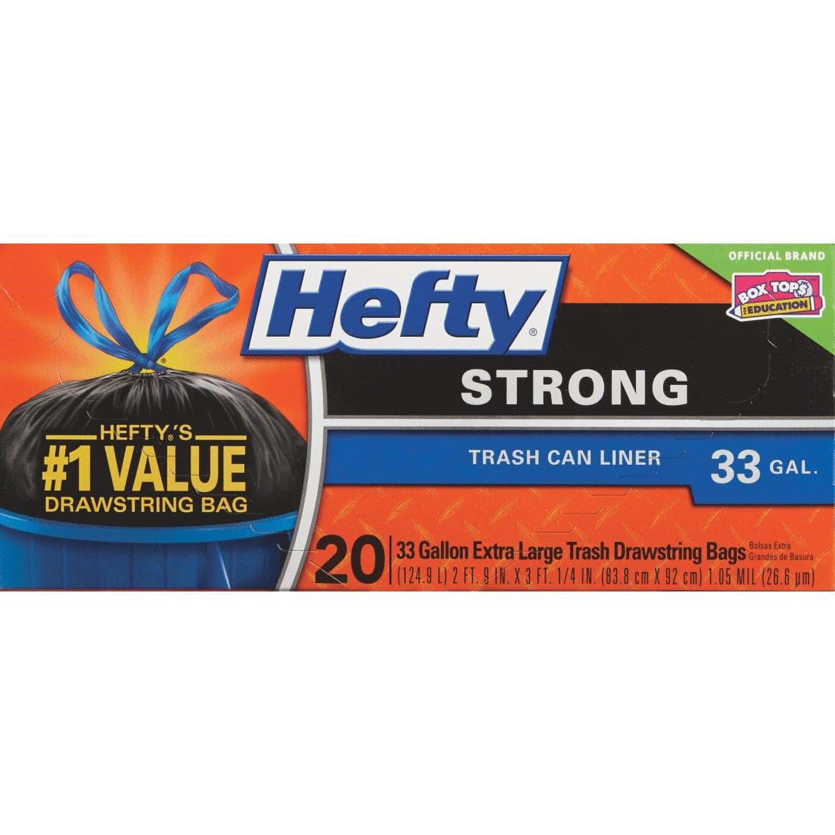 Picture of Hefty Strong Extra Large Trash Bag