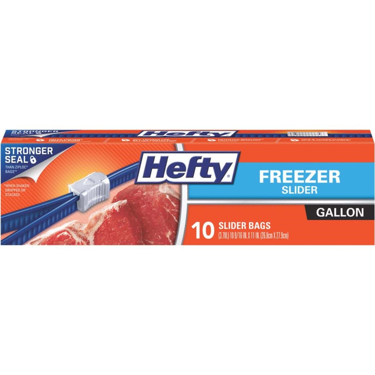 Picture of Hefty Slider Freezer Bag