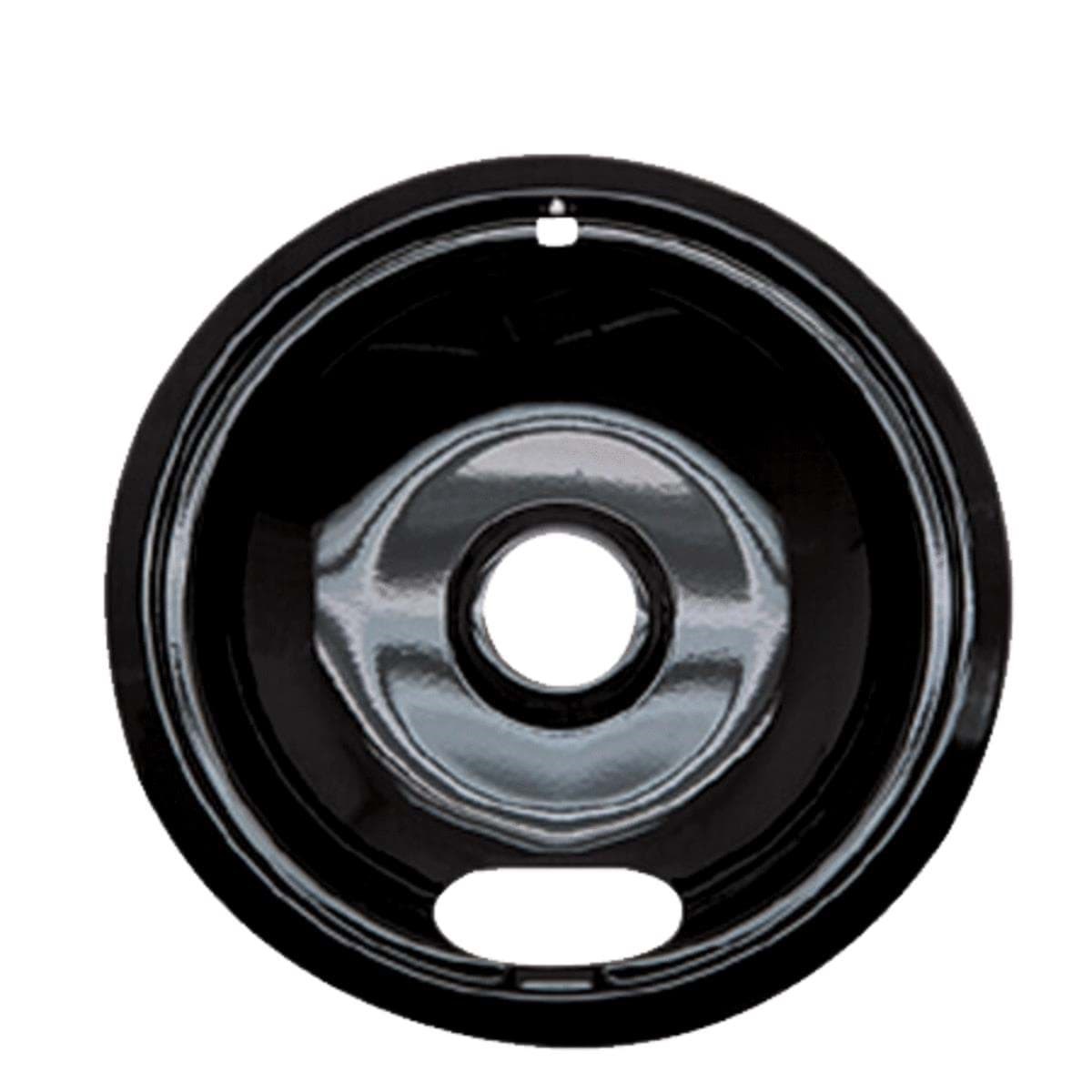 Picture of Black Porcelain Universal Drip Pan
