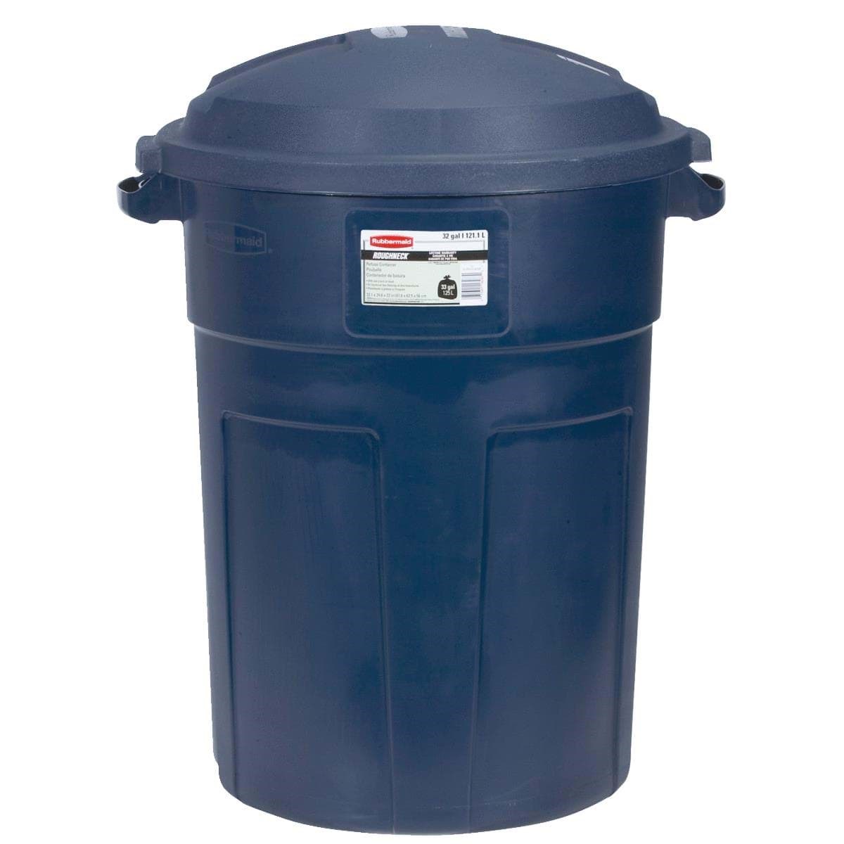 Picture of Rubbermaid Roughneck Round Refuse Trash Can