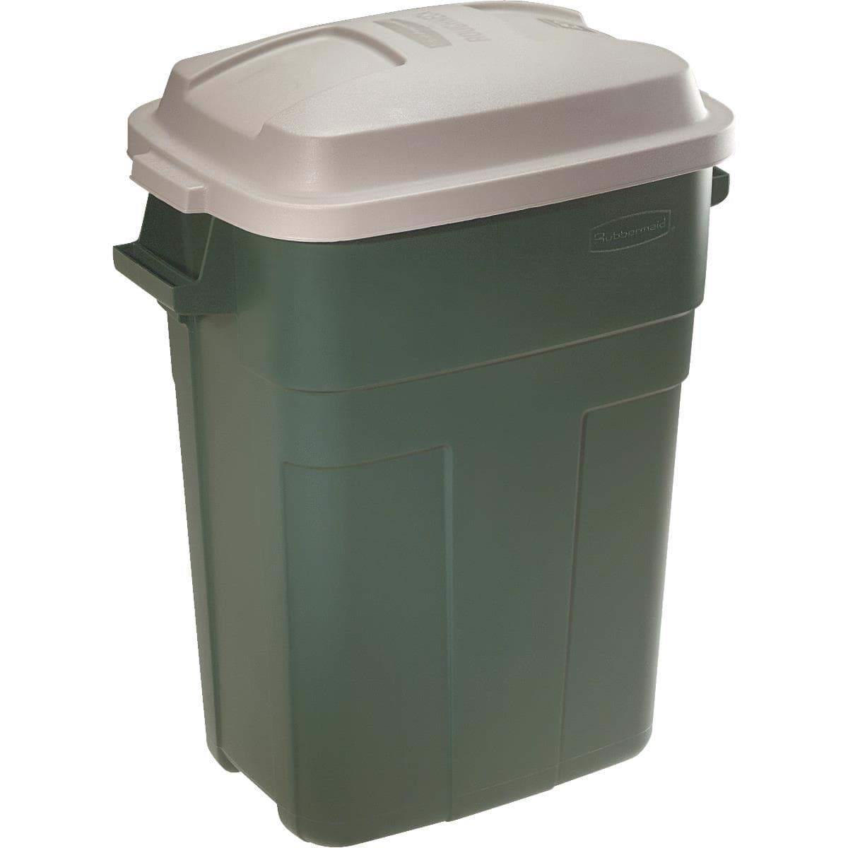 Picture of Rubbermaid Roughneck Rectangular Refuse Trash Can