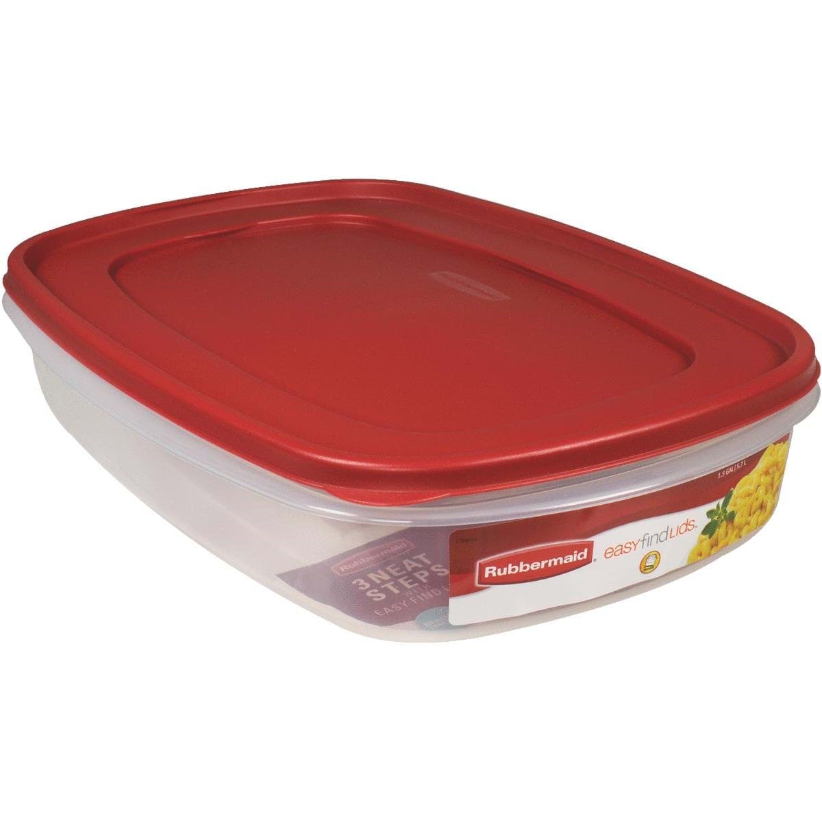 Picture of Rubbermaid Easy Find Lids Food Storage Container