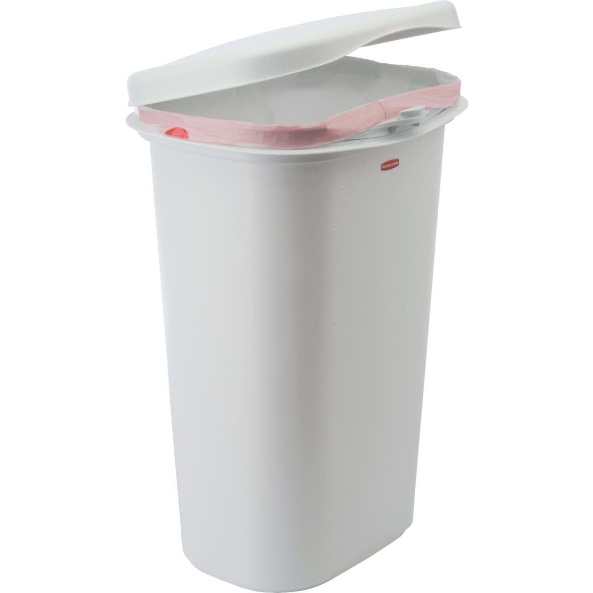 Picture of Rubbermaid Touch Top Linerlock Wastebasket