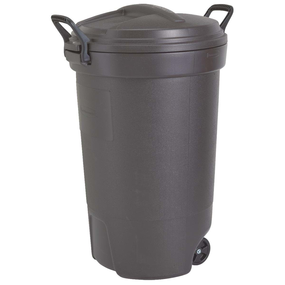 Picture of Rubbermaid Double Handle Wheeled Trash Can