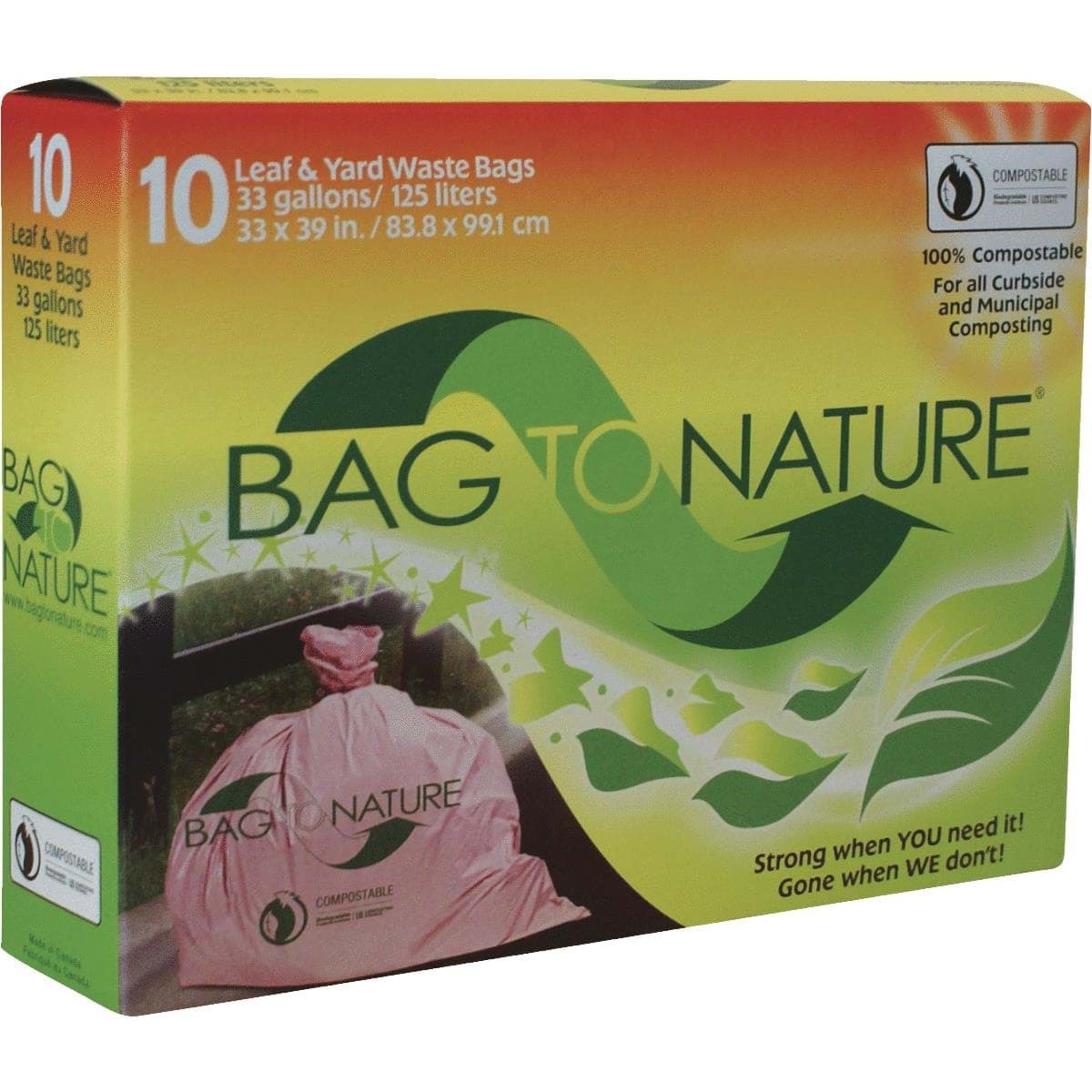 Picture of Bag To Nature Compostable Lawn & Leaf Bag (Houston Approved)