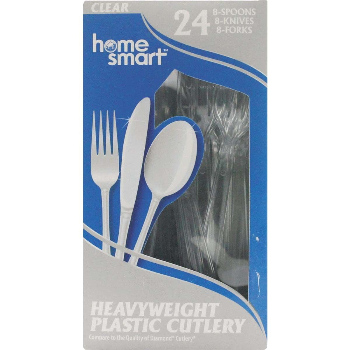 Picture of Home Smart Mixed Plastic Cutlery Set