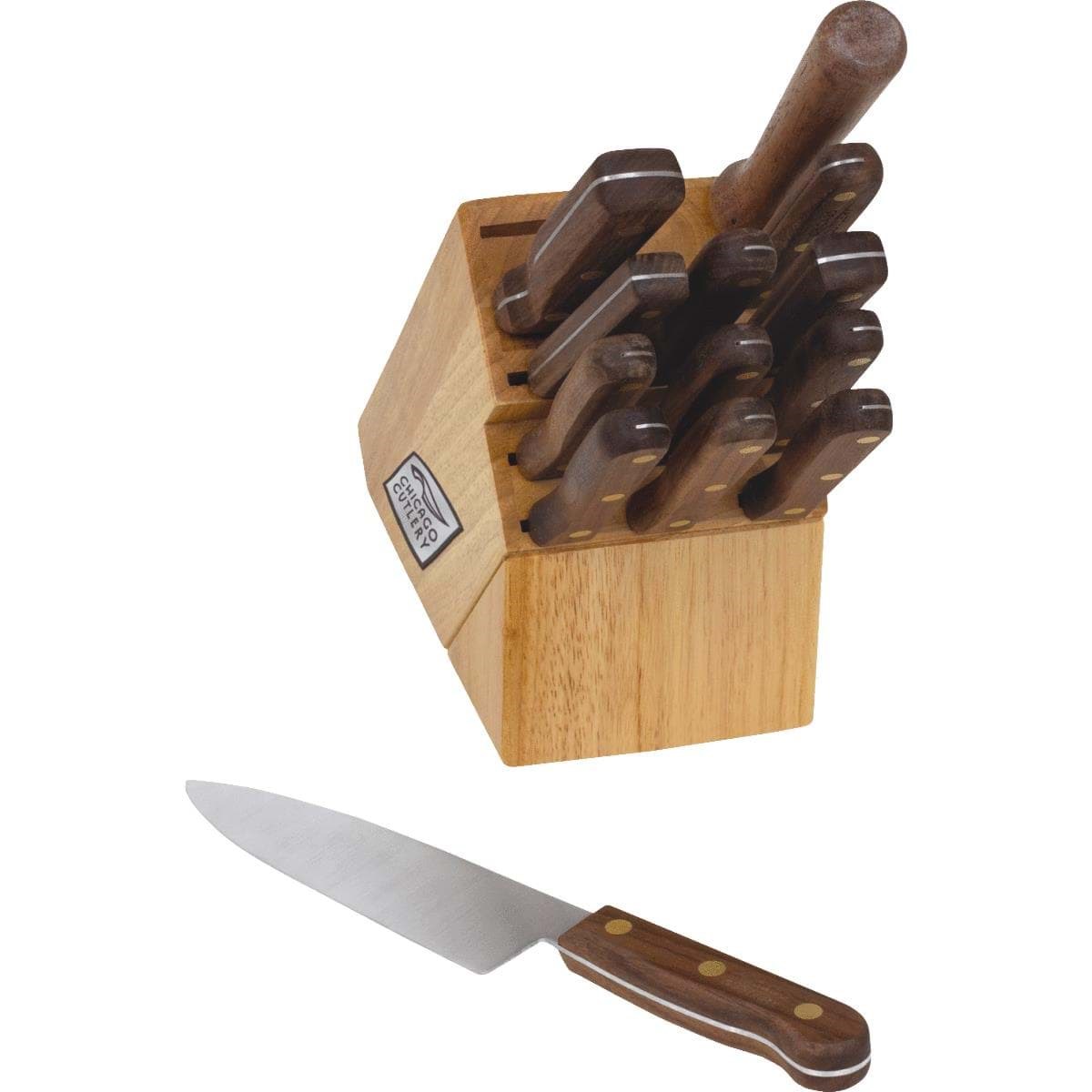 Picture of Chicago Cutlery Walnut Tradition Knife Set
