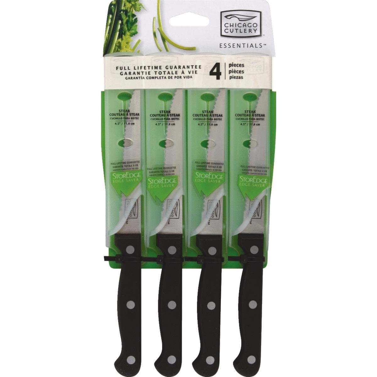 Picture of Chicago Cutlery Essentials 4-Piece Steak Knife Set