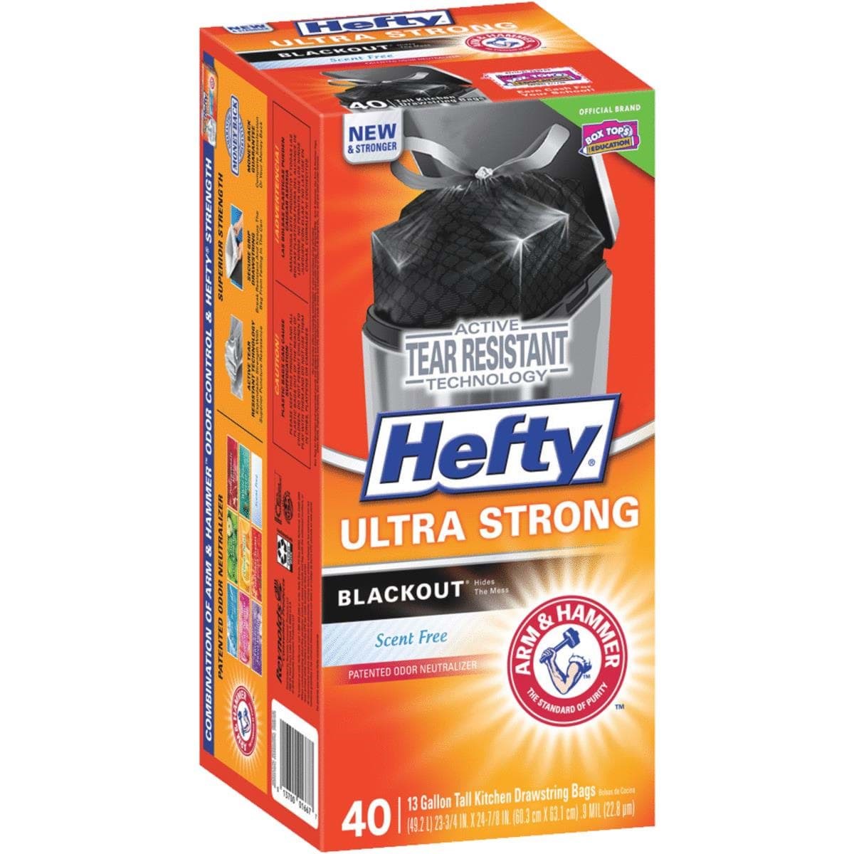 Picture of Hefty BlackOut Tall Kitchen Trash Bag