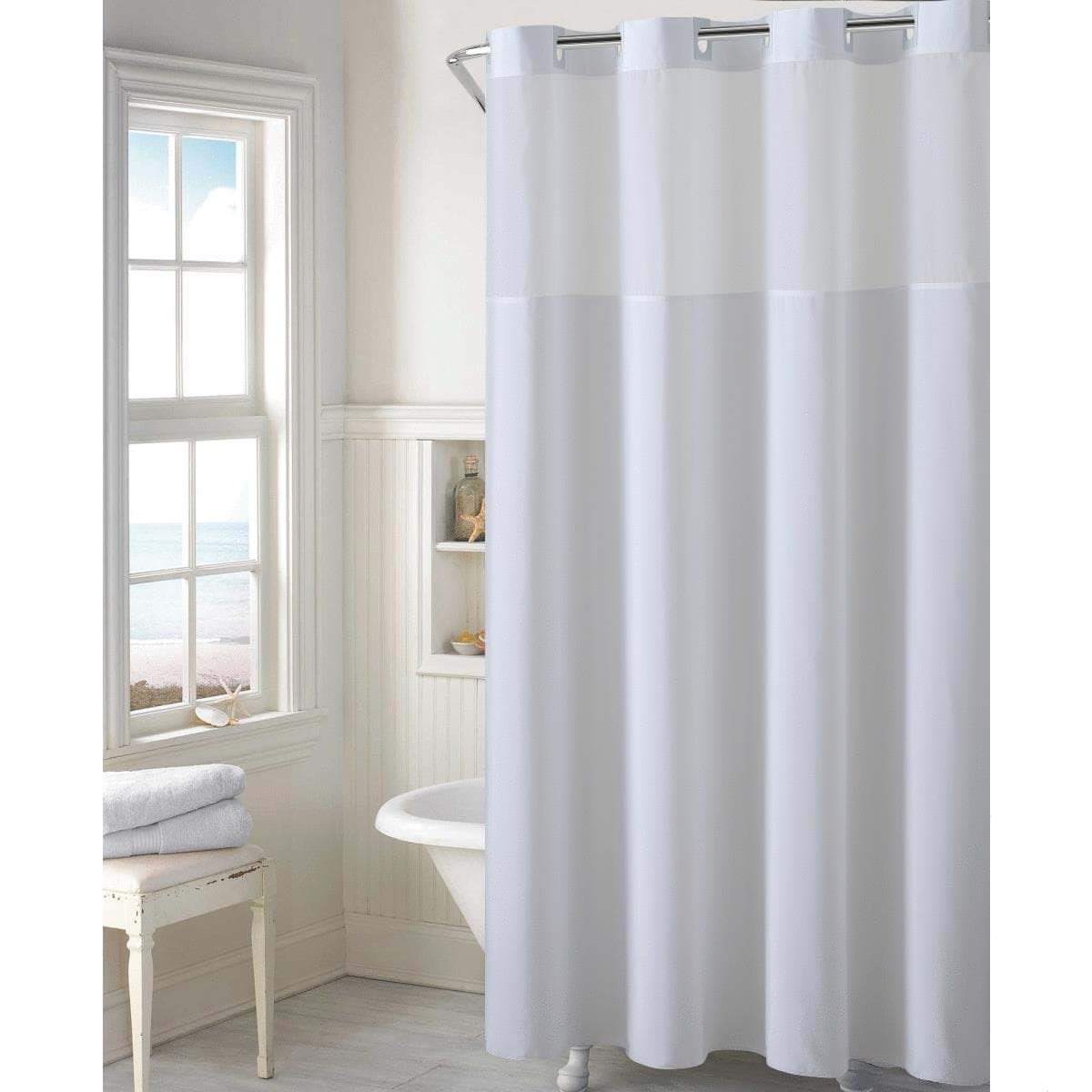Picture of SureFit EZ-On Hookless Shower Curtain With PEVA Liner