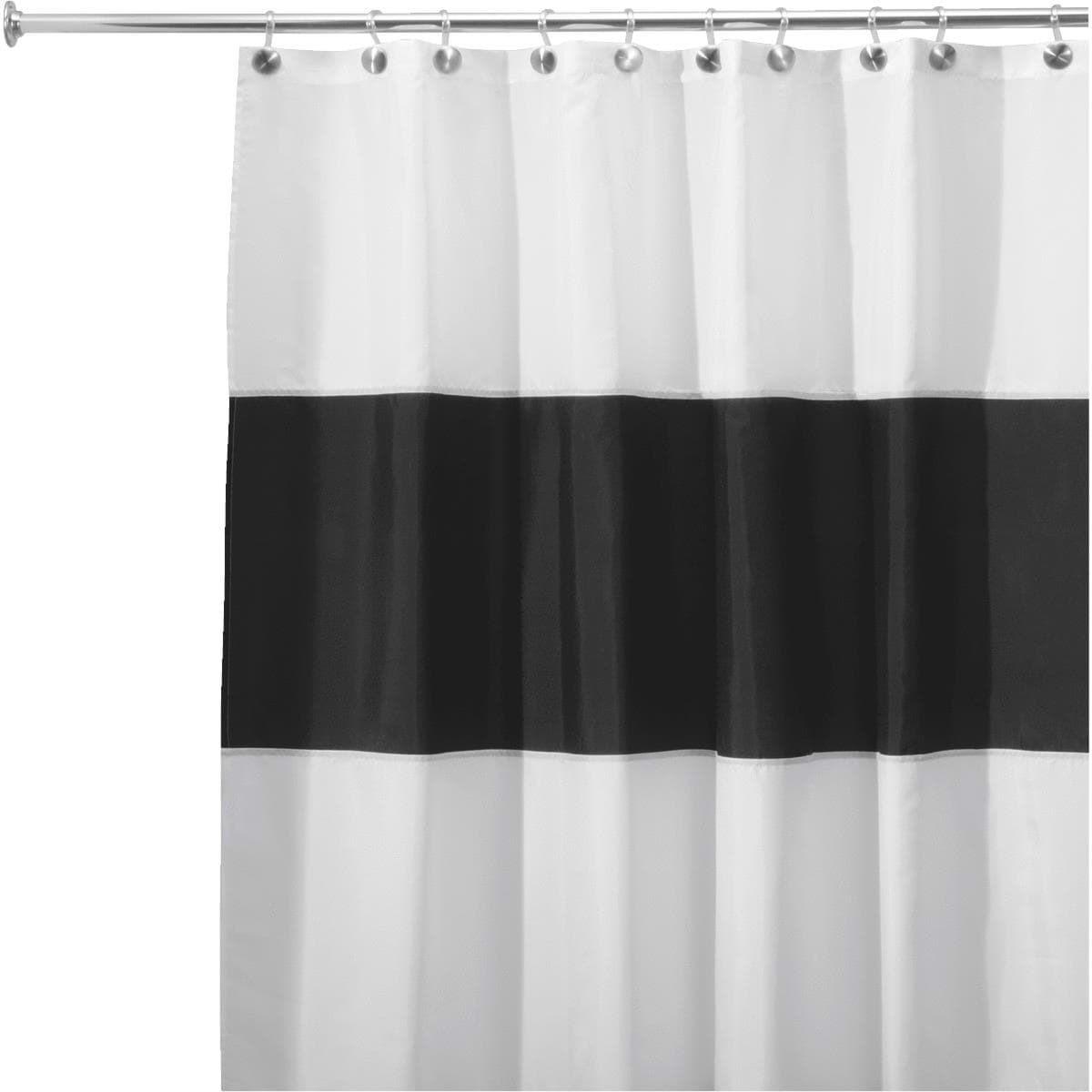 Picture of InterDesign York Graphic Fabric Shower Curtain