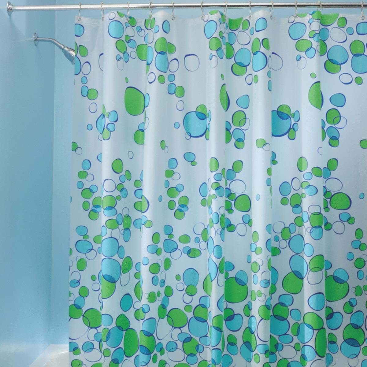 Picture of InterDesign York Graphic EVA Shower Curtain