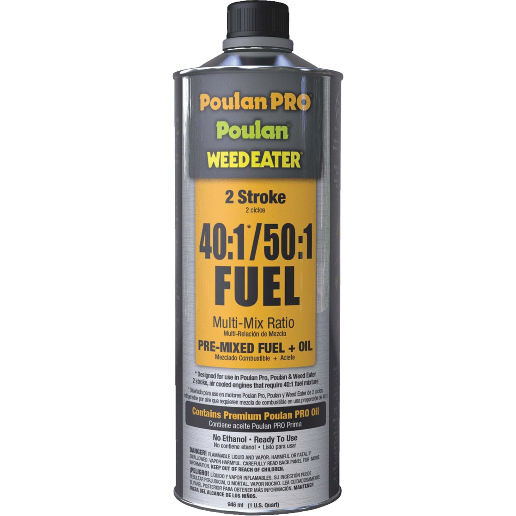 Picture of Poulan Pro Weedeater Ethanol-Free Small Engine Multi-Mix Fuel & Oil Pre-Mix