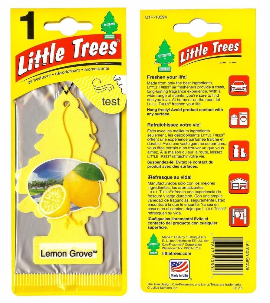 Picture of Little Trees Car Air Freshener - Lemon Grove