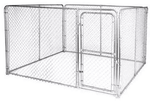 Picture of Fence Master Silver Series Pet Kennel