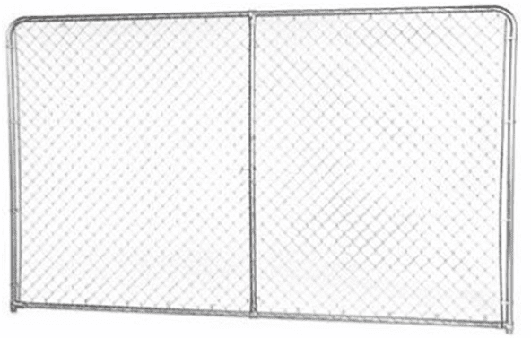 Picture of Fence Master Silver Series Kennel Panel