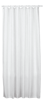 Picture of Zenith White Luxury Spa Fabric Liner & Shower Curtain
