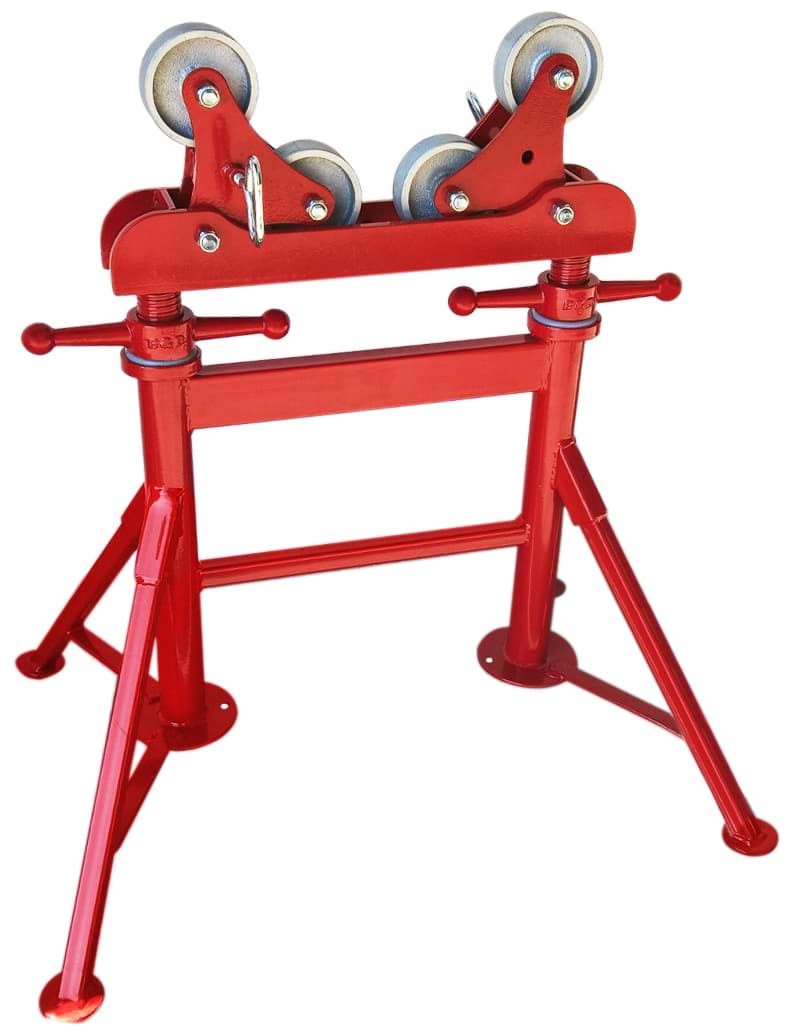 Picture of Pipe Roller Adjustable Multi-Roll - Stainless Steel Wheels