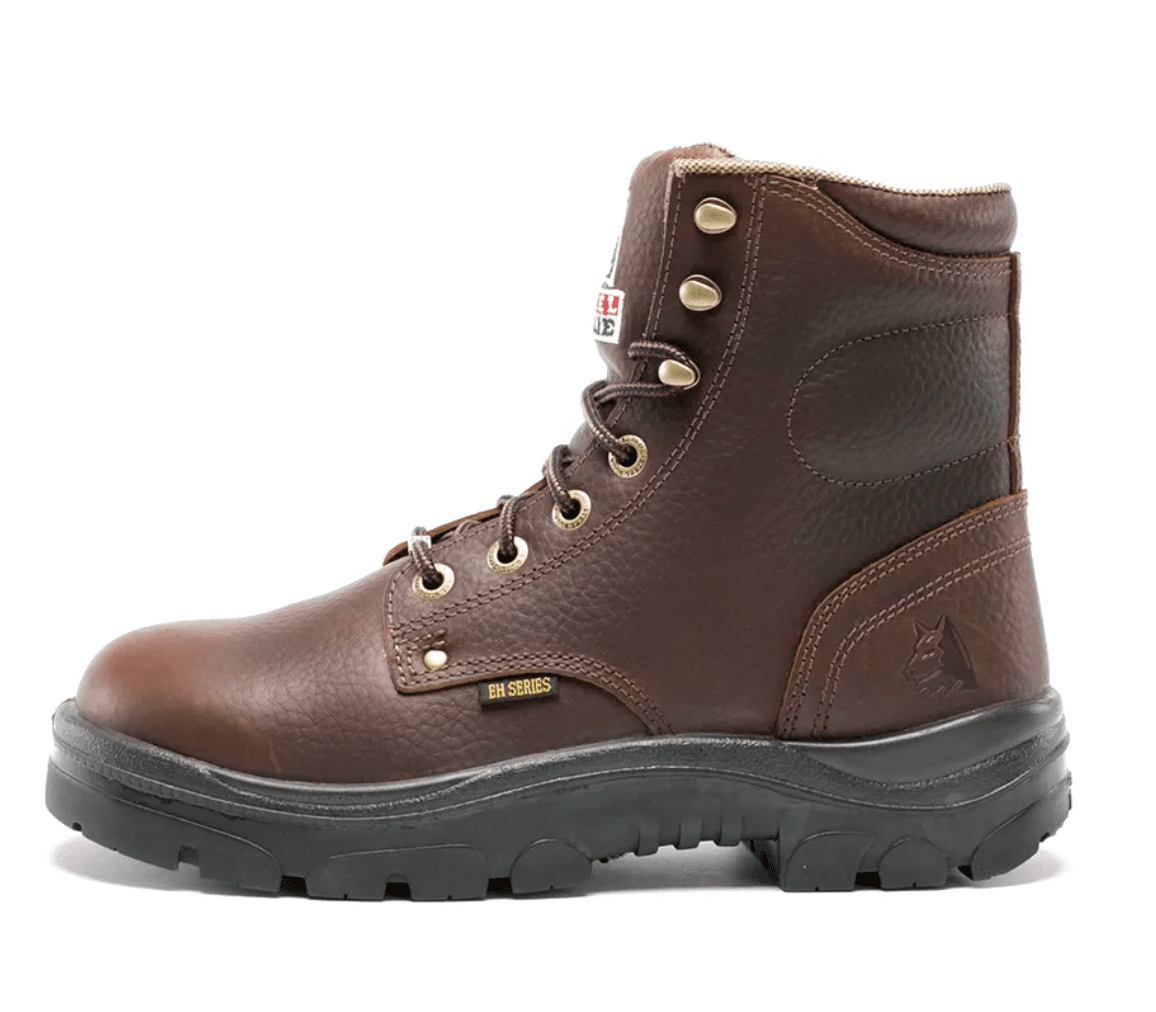 Picture of Argyle  Steel Blue Leather Boots, Oak - Size 10 - Medium