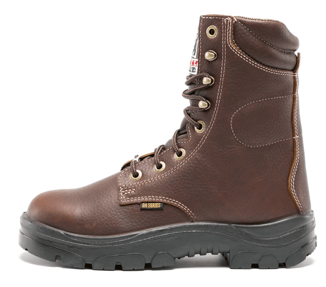 Picture of Portland Steel Blue Leather Boots, Oak - Size 7 - Medium