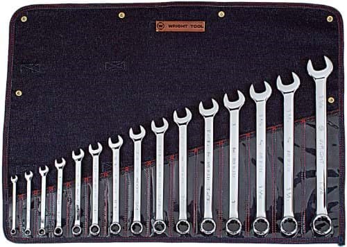 Picture of Combination Wrench Set SAE Chrome Wright – 15pc.