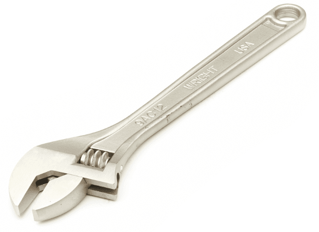 Picture of Adjustable Wrench Chrome Wright – 8”