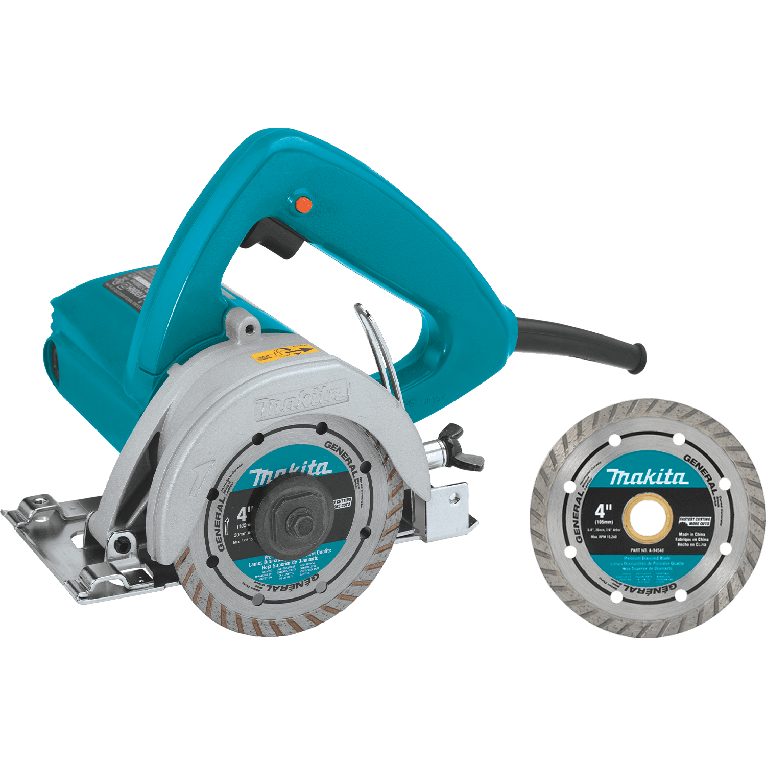 Picture of 4-3/8" Masonry Saw, with 4" Diamond Blade