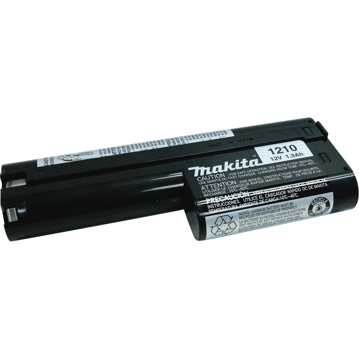 Picture of 12V (1.3Ah) Ni-Cd Stick Battery 1210