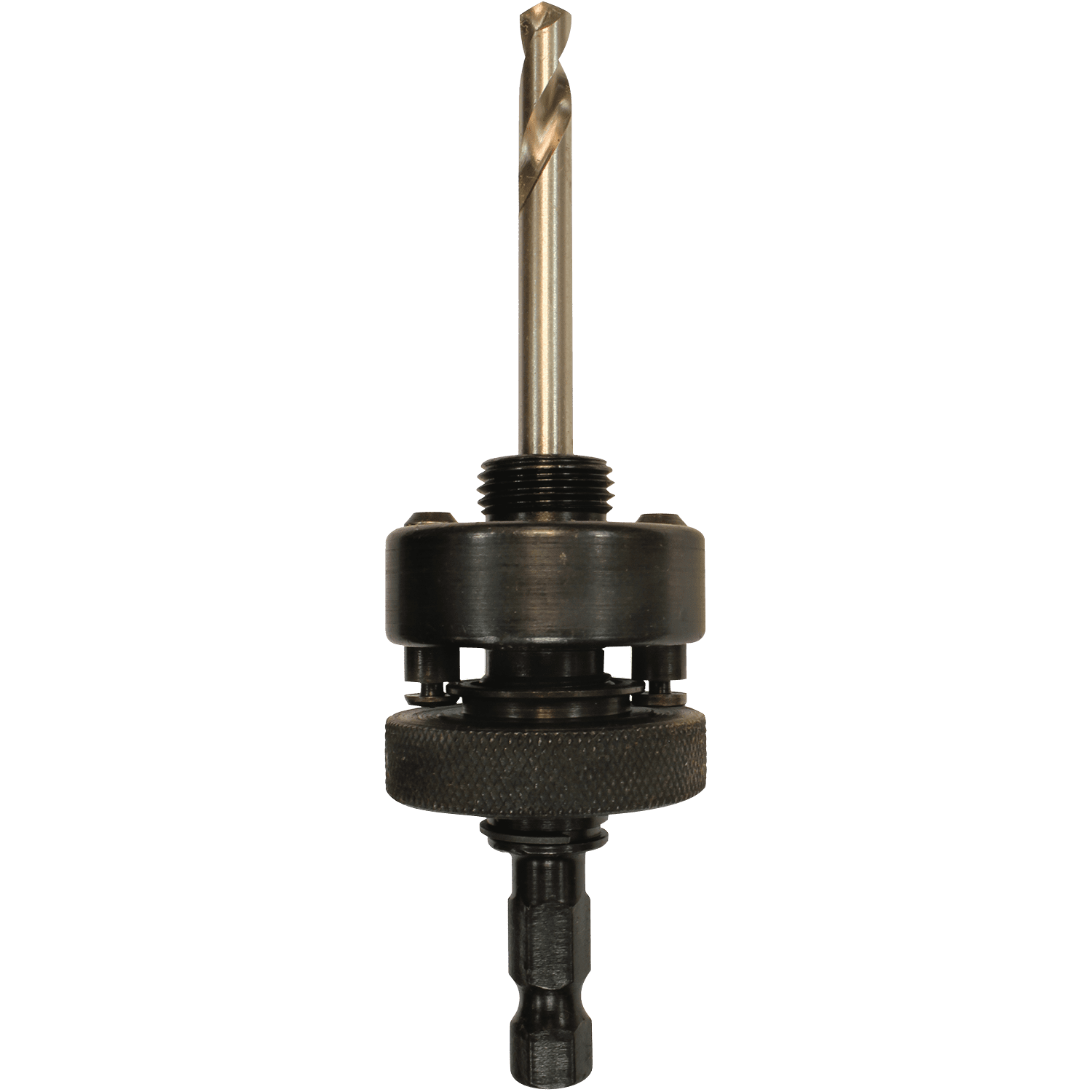 Picture of Hole Saw Arbor with Pilot Drill, 5/8"-18, 3/8" Hex Shank